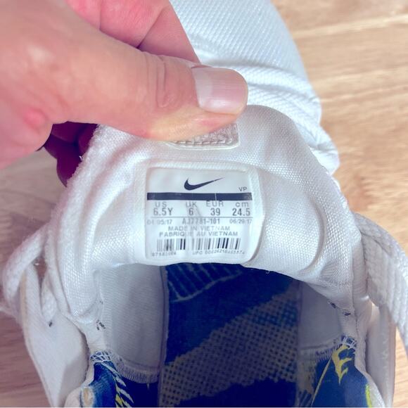 Nike Sneakers Shoes Boys US 6.5Y Zoom KD Warriors AJ 7781-101 - Picture 9 of 12